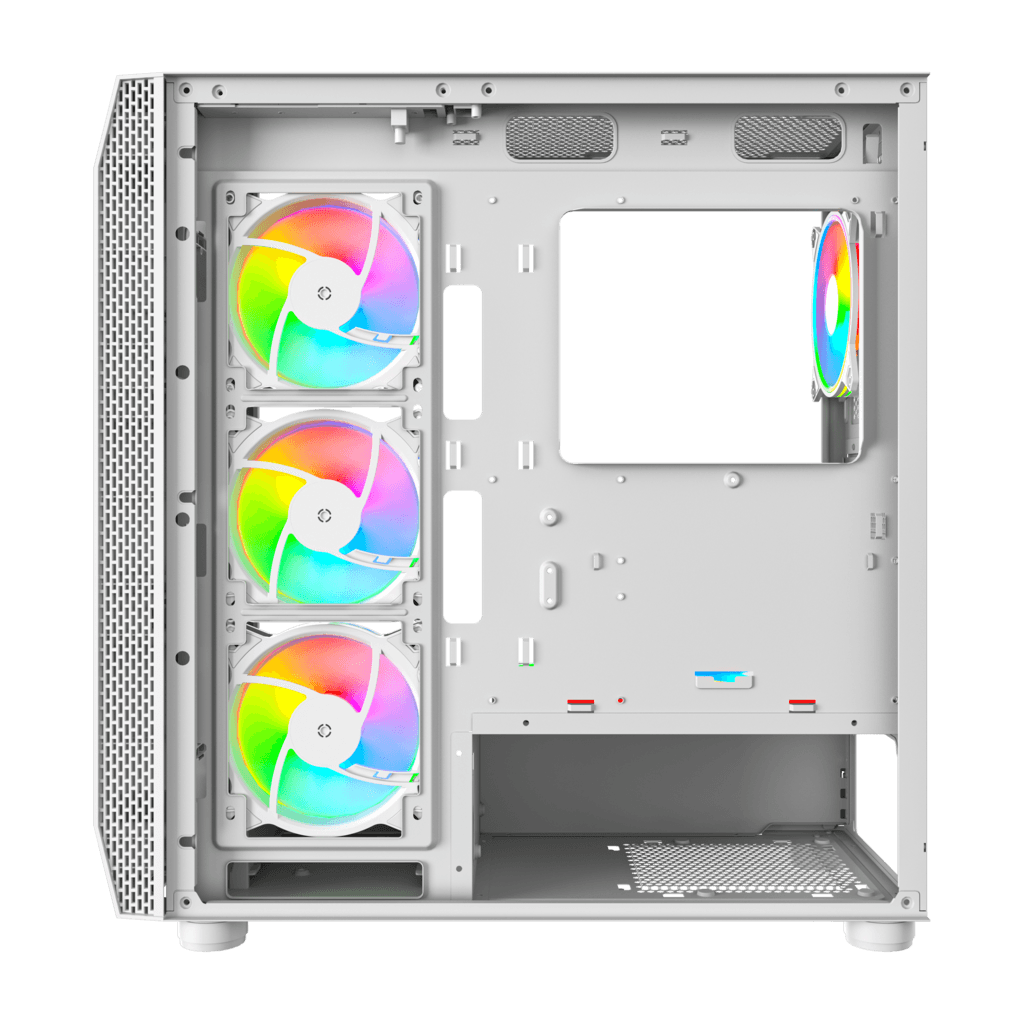 GamesMaster MX700 Computer Case - White 4