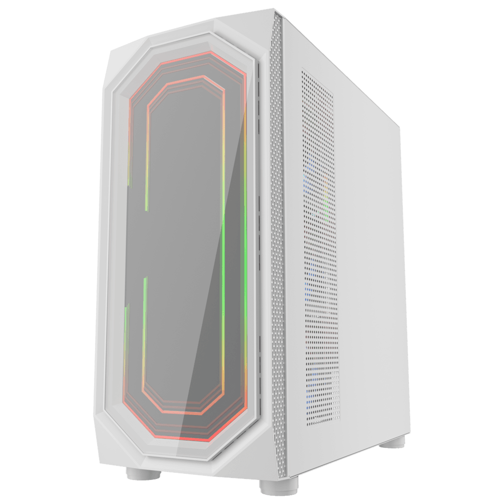 GamesMaster MX700 Computer Case - White 6