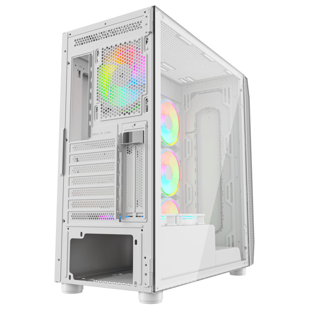 GamesMaster MX700 Computer Case - White