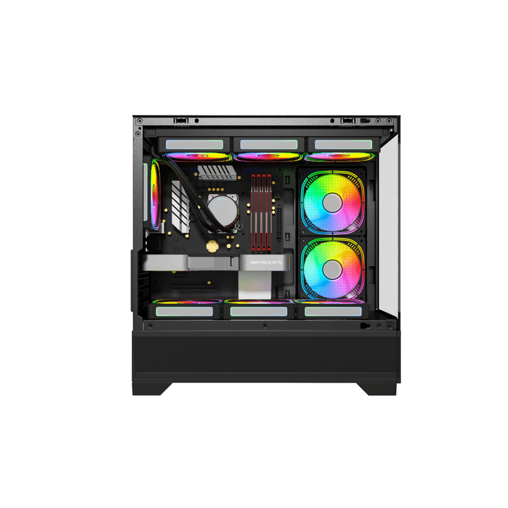 GamesMaster ME200 Computer Case - Black 4