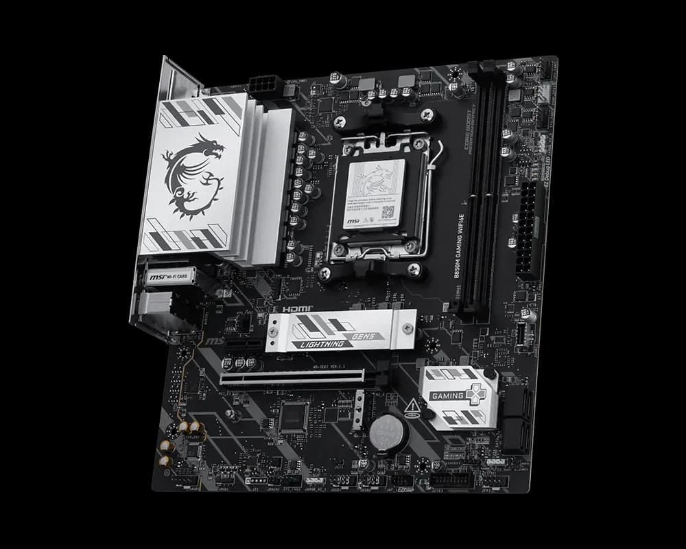 MSI B850M GAMING WIFI6E AMD Motherboard 3