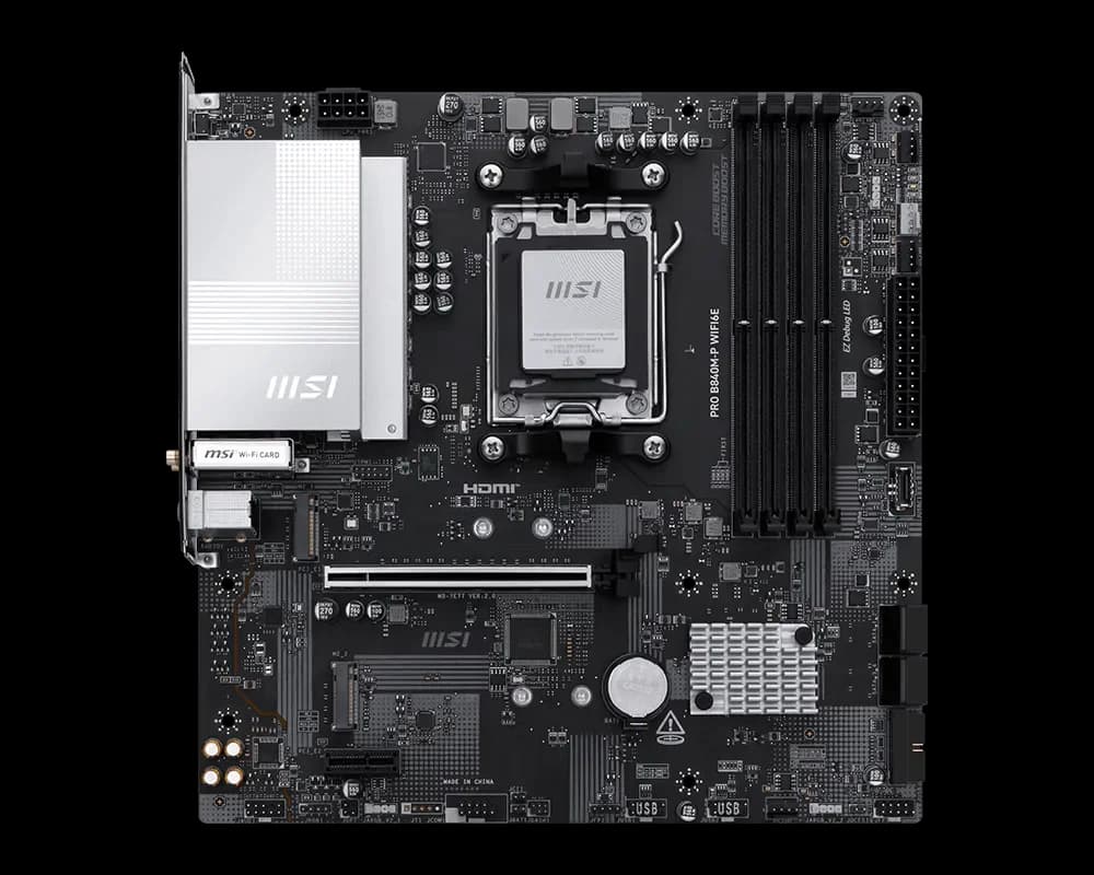 MSI PRO B840M-P WIFI6E AMD Motherboard 2