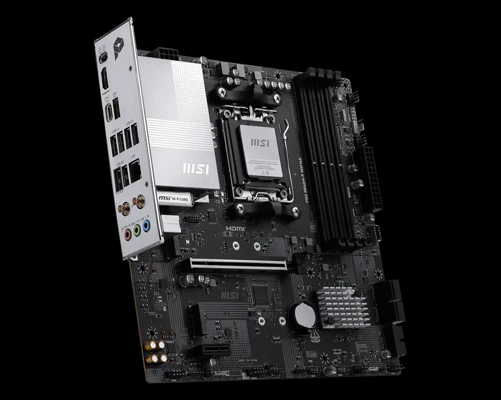 MSI PRO B840M-P WIFI6E AMD Motherboard 3