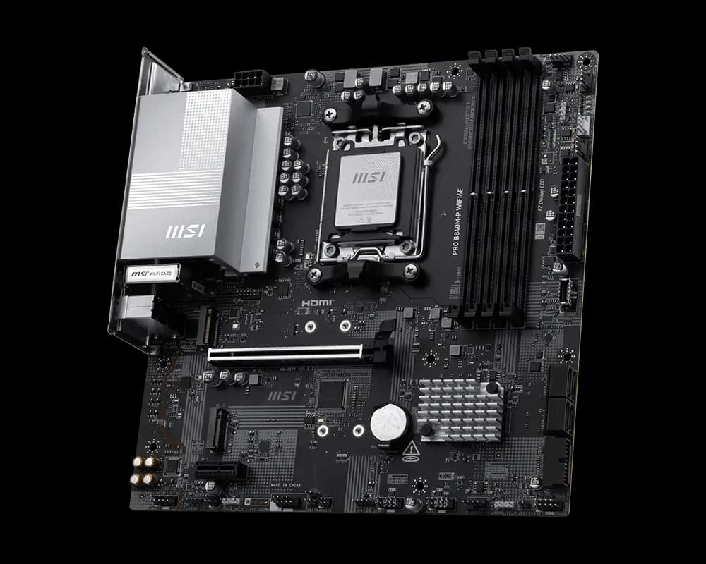 MSI PRO B840M-P WIFI6E AMD Motherboard 4