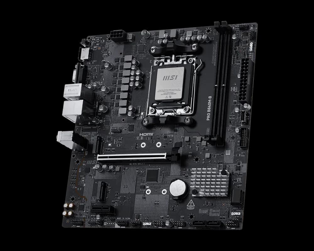 MSI PRO B840M-B AMD Motherboard 3