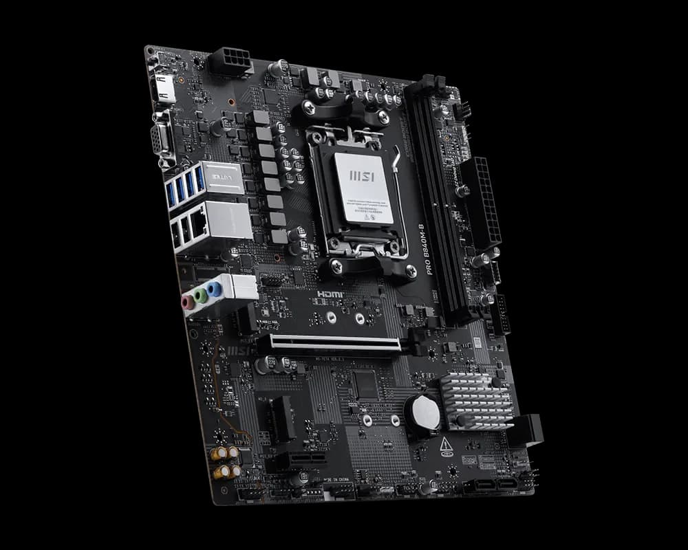 MSI PRO B840M-B AMD Motherboard 4