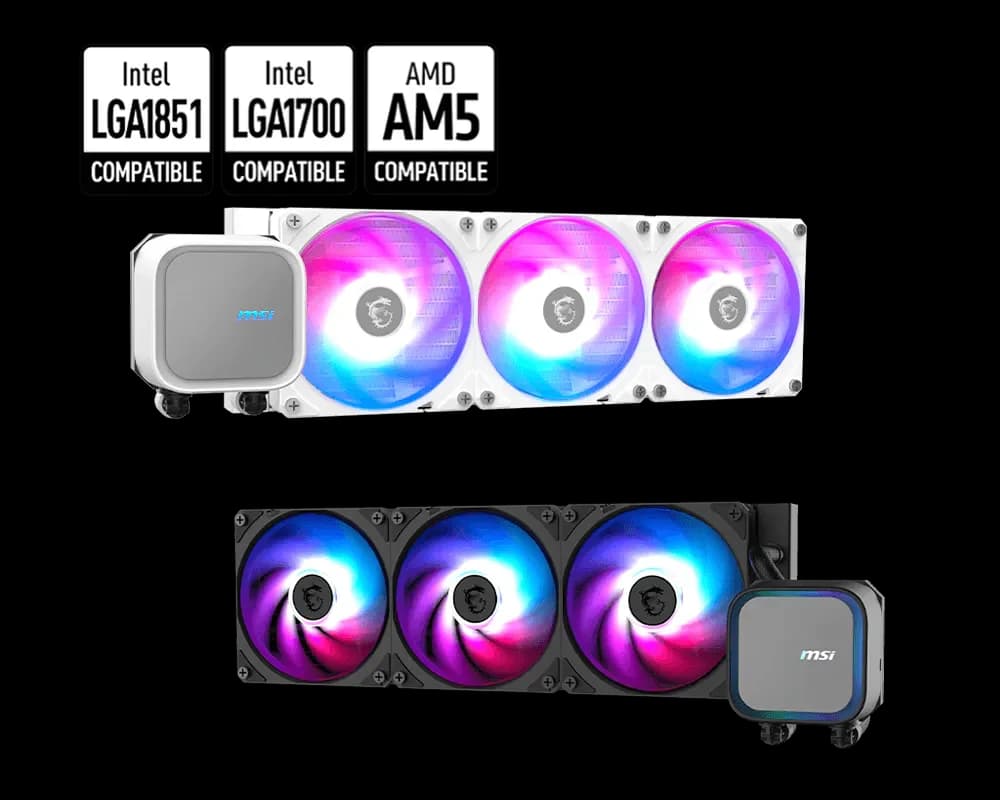 MSI CORELIQUID A13 360 Processor Liquid Cooler - Black 2