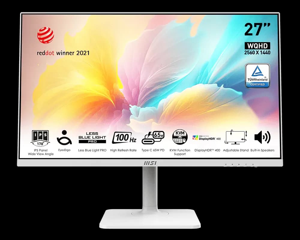 MSI Modern MD272QXPW Business Monitor 1