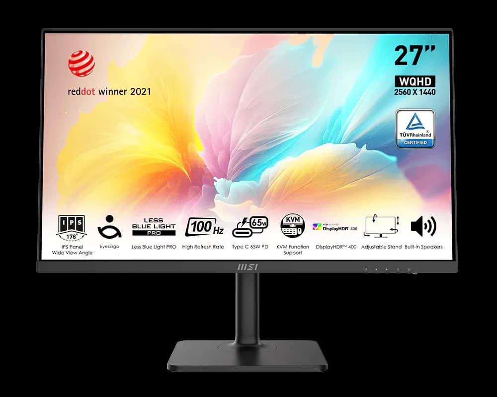 MSI Modern MD272QXP Business Monitor 1