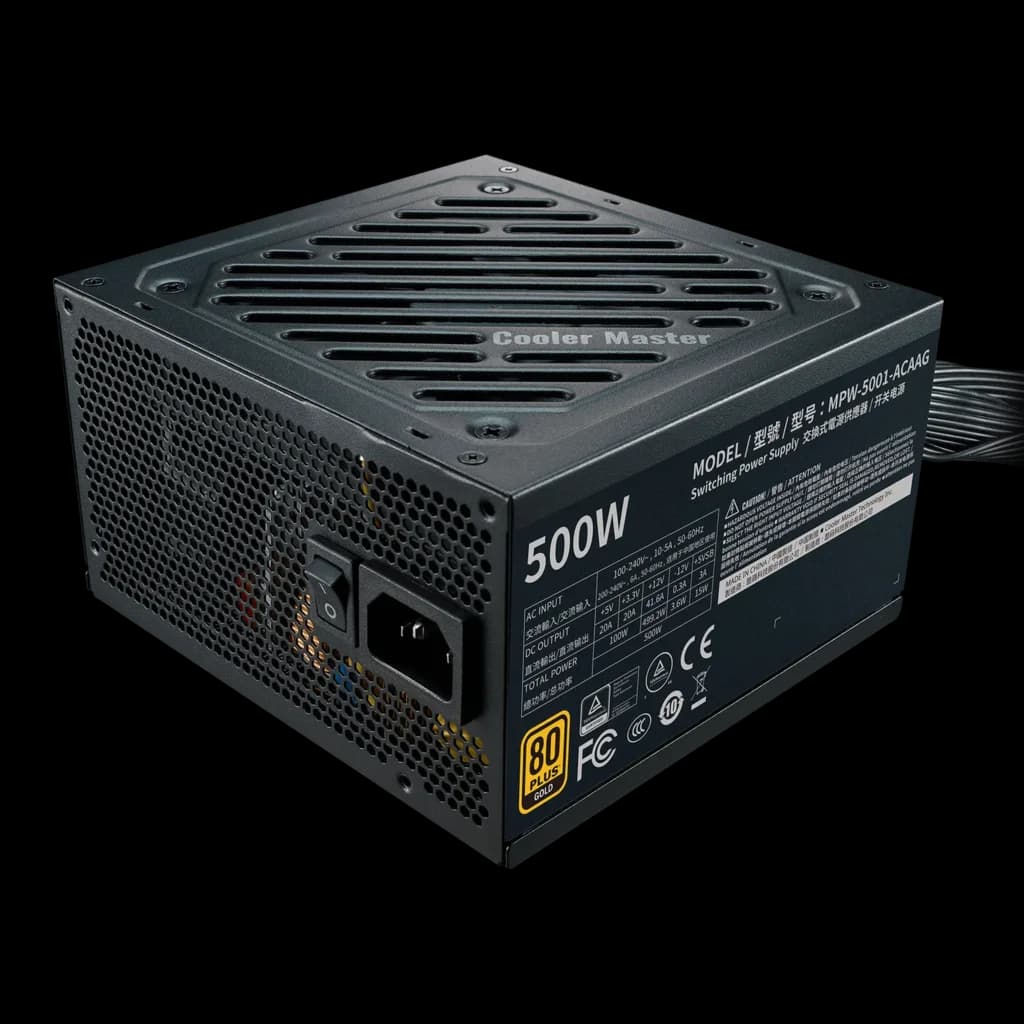 Cooler Master G500 500W 80PLUS GOLD Power Supply