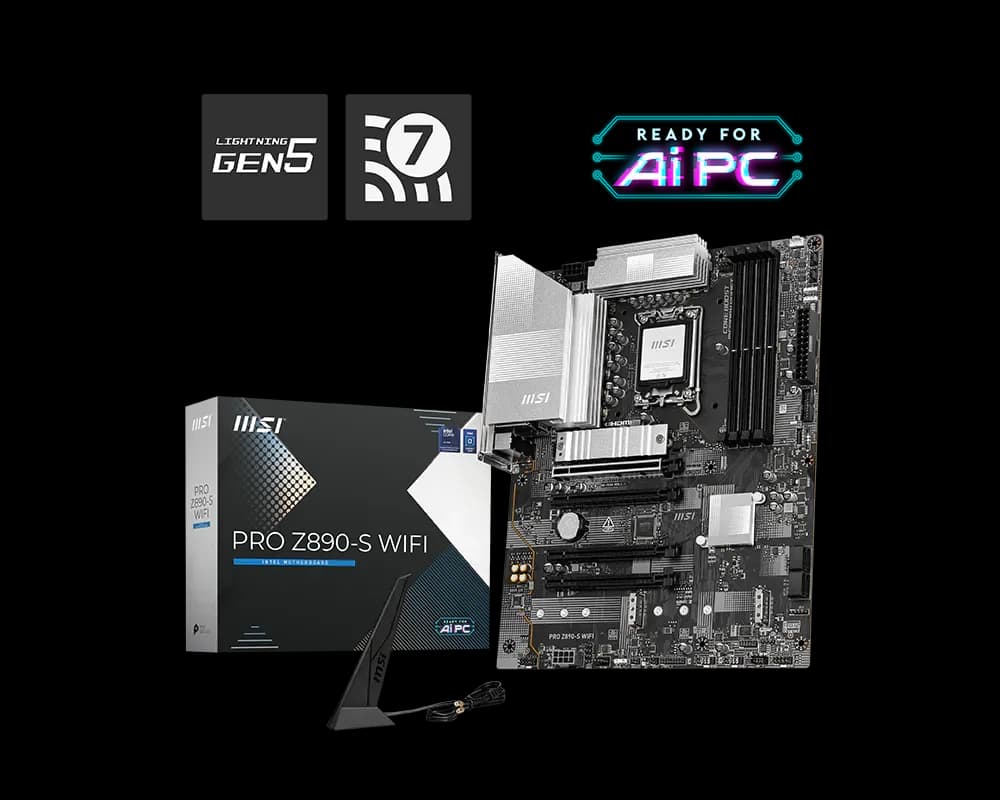 MSI PRO Z890-S WIFI Intel Motherboard