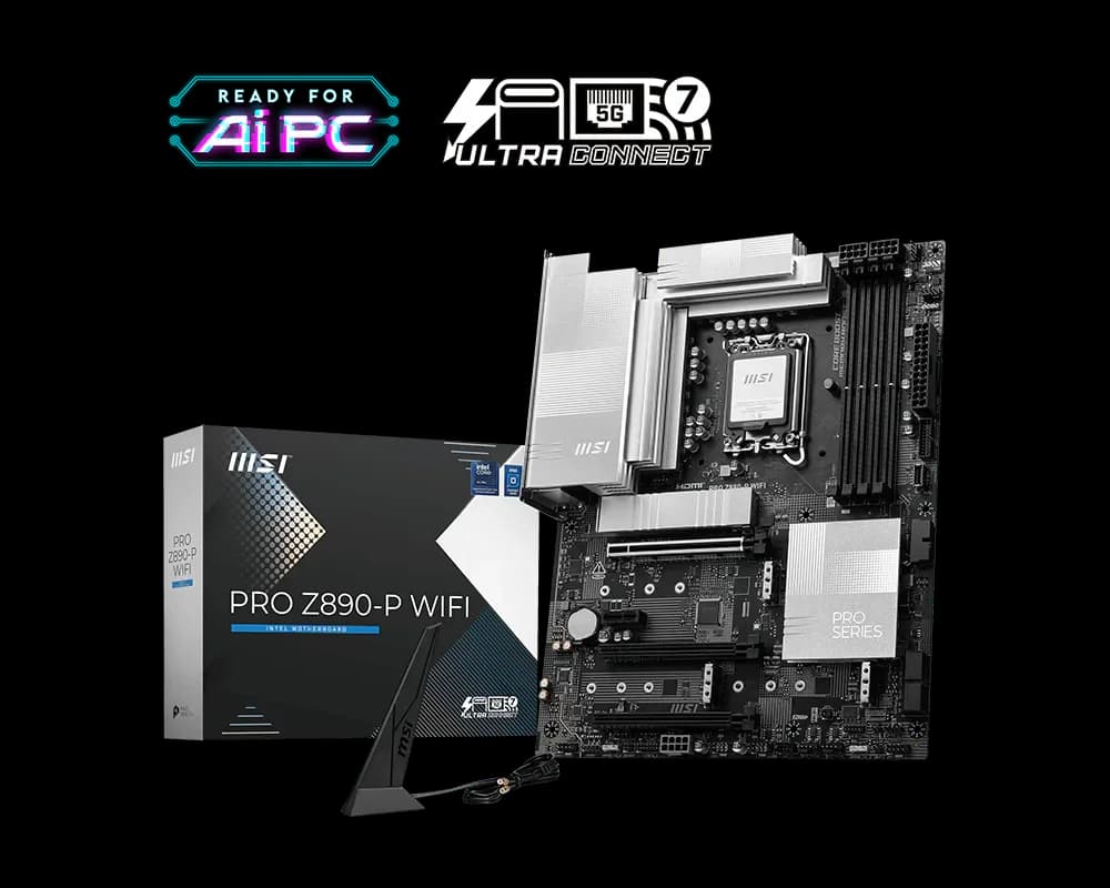 MSI PRO Z890-P WIFI Intel Motherboard