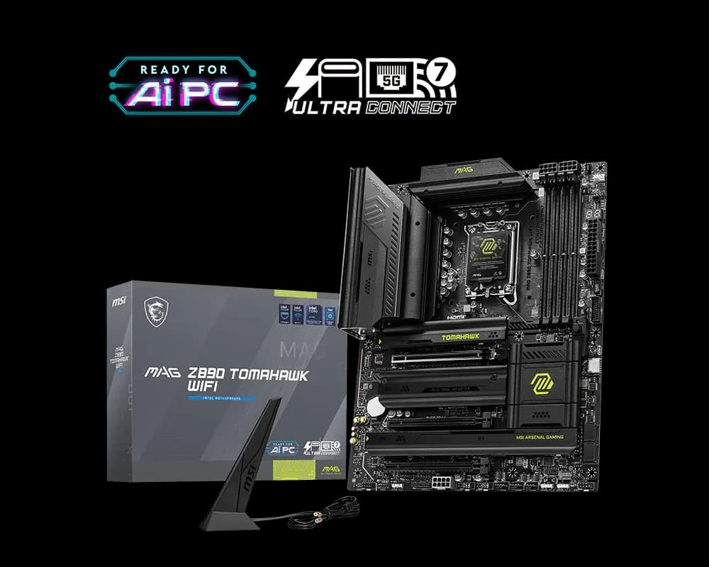 MSI MAG Z890 TOMAHAWK WIFI Intel Motherboard