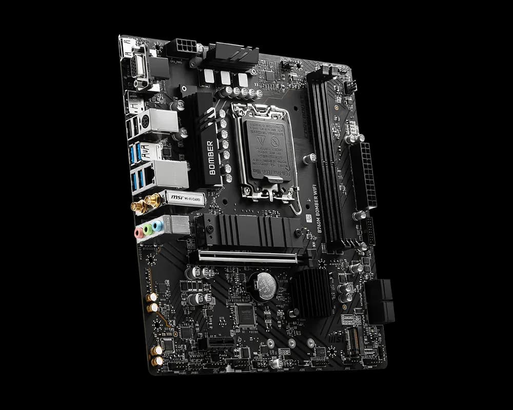 MSI B760M BOMBER WIFI Intel Motherboard 4