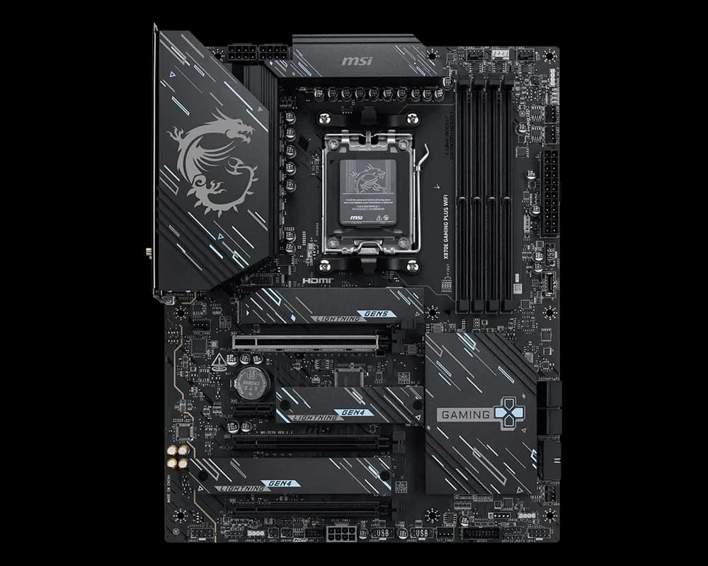MSI X870E GAMING PLUS WIFI AMD Motherboard 2