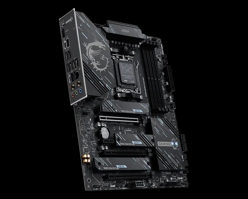 MSI X870E GAMING PLUS WIFI AMD Motherboard 4