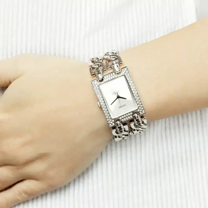 GUESS Women's Watch 28mm - W95088L1 (Silver) 6