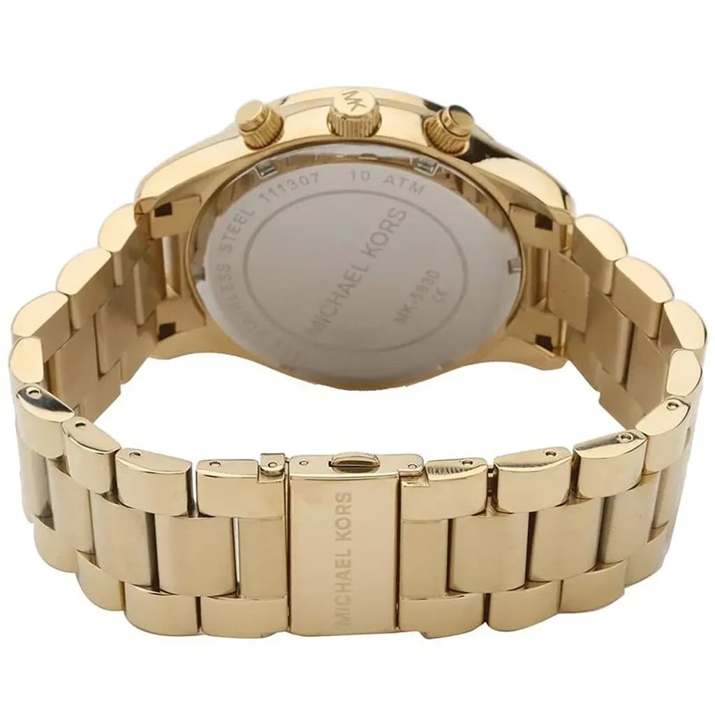 Michael Kors Analog Women's Watch 43mm - MK5830 (Gold) 6