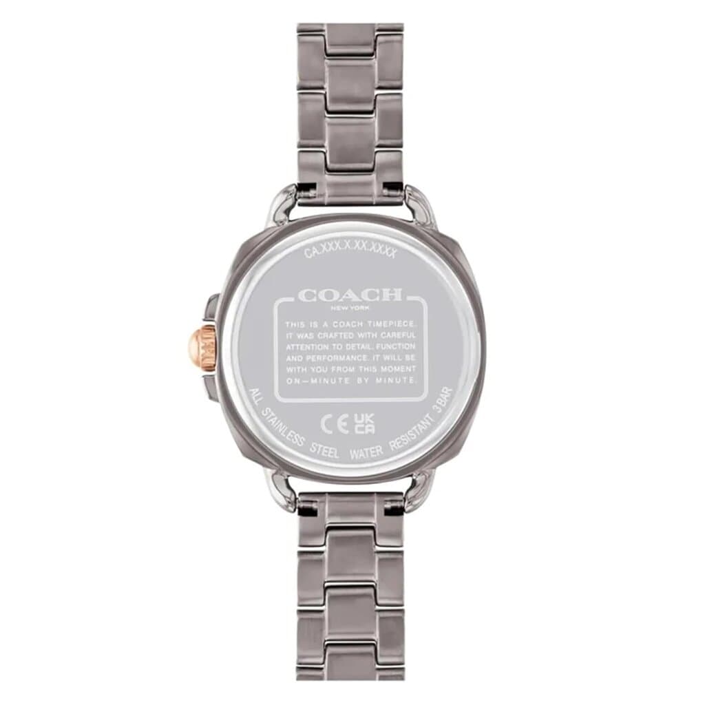 COACH Analog Women's Watch 28mm - 14504155 (Gray) 3
