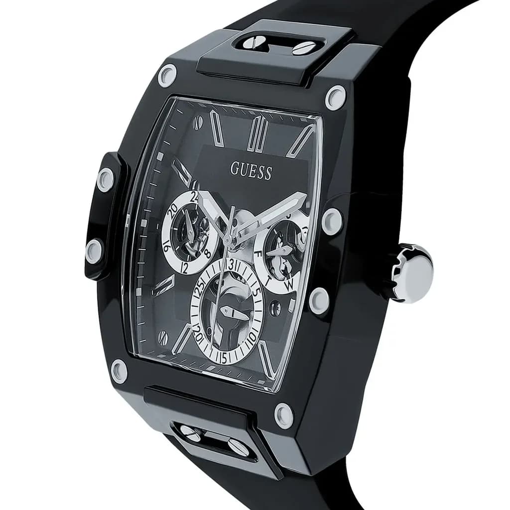 GUESS Men's Watch 43mm - GW0203G3 (Black) 2