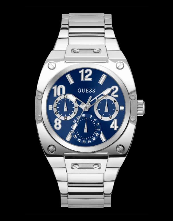 GUESS Men's Watch 43mm - GW0624G1 (Silver)