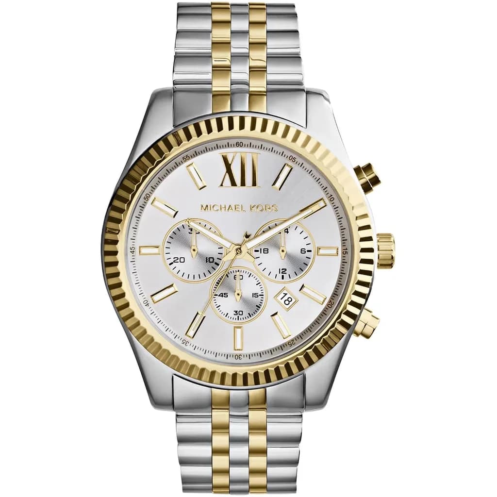 Michael Kors Analog Men's Watch 45mm - MK8344 (Silver)