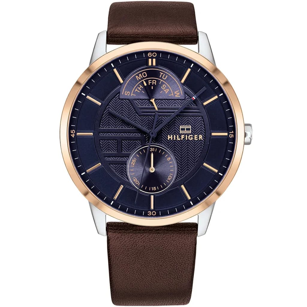 Tommy Hilfiger Men's Watch 44mm - TH.49.1.20.2650 (Brown)