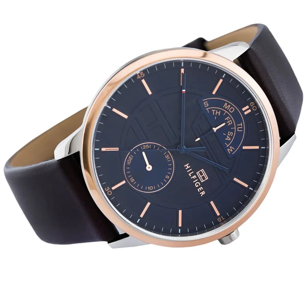 Tommy Hilfiger Men's Watch 44mm - TH.49.1.20.2650 (Brown) 5