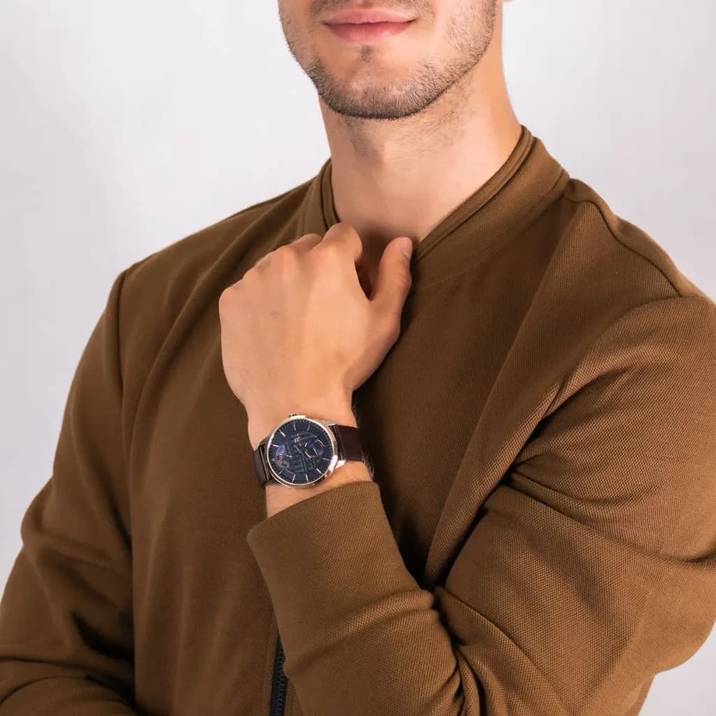 Tommy Hilfiger Men's Watch 44mm - TH.49.1.20.2650 (Brown) 10