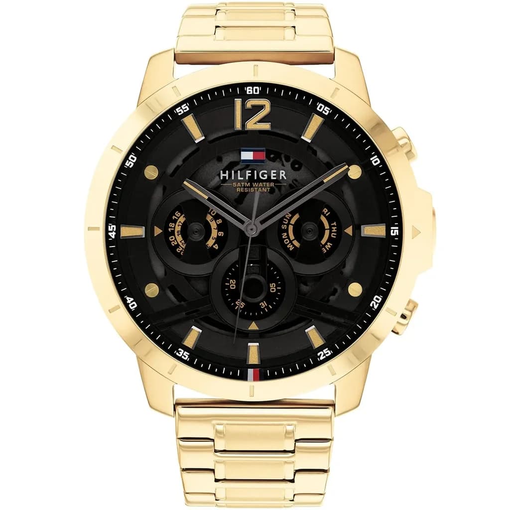 Tommy Hilfiger Men's Watch 55mm - TH.458.1.34.330986 (Gold)