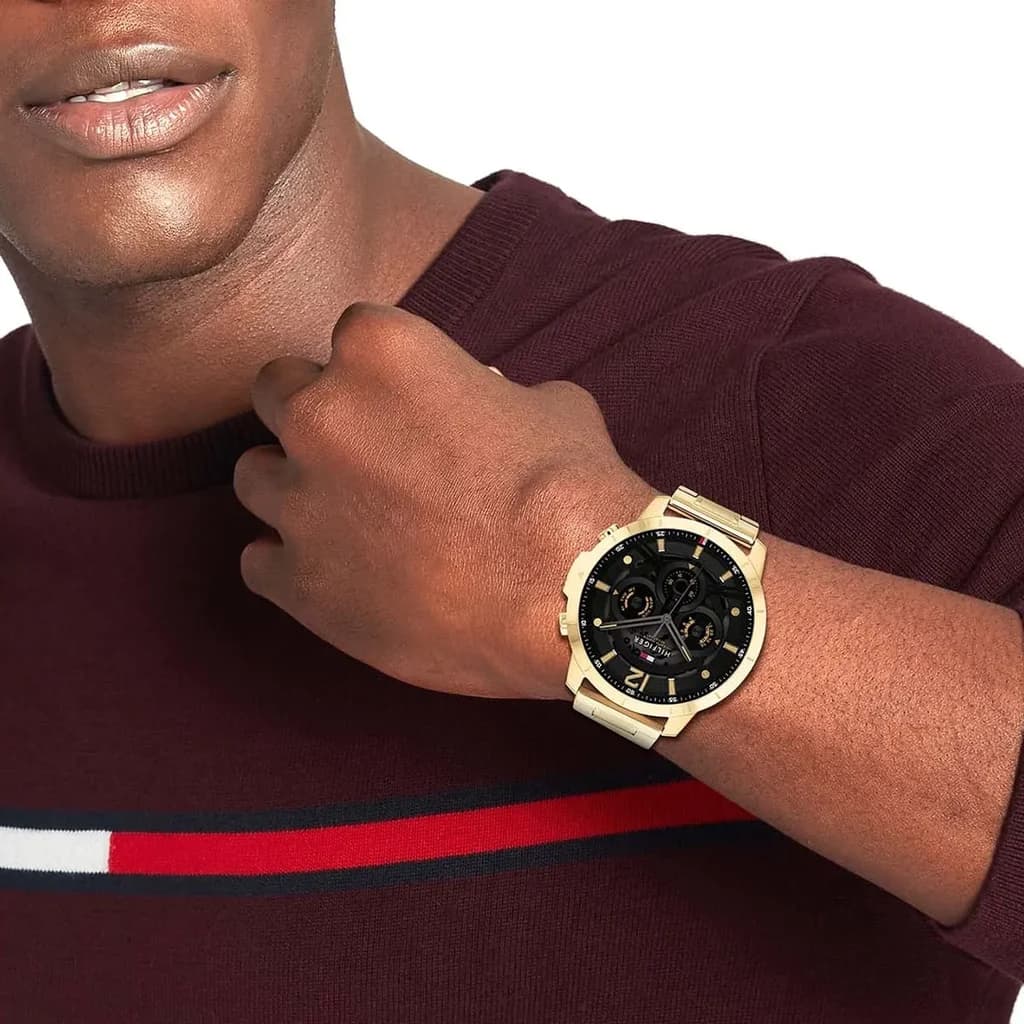 Tommy Hilfiger Men's Watch 55mm - TH.458.1.34.330986 (Gold) 5