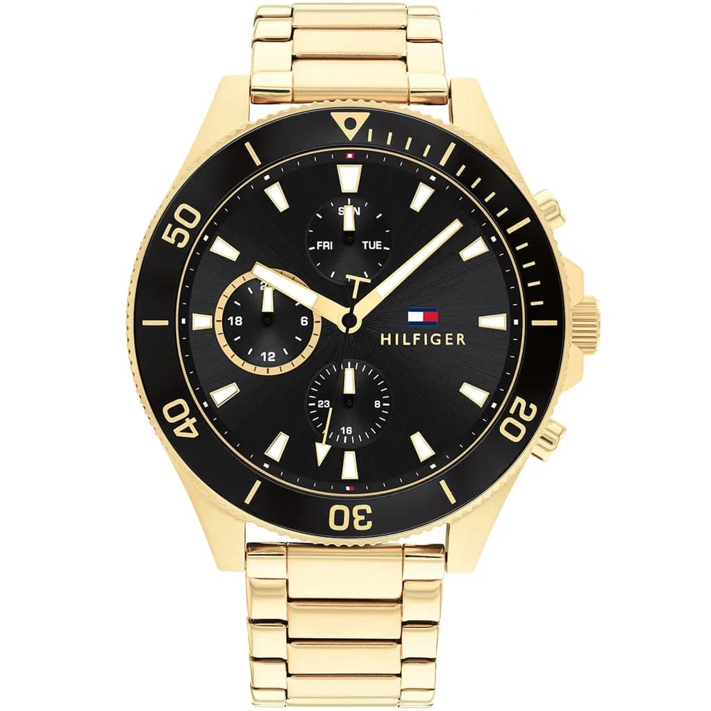 Tommy Hilfiger Men's Watch 46mm - 1791919 (Gold)