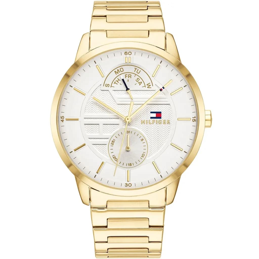 Tommy Hilfiger Men's Watch 44mm - 1791609 (Gold)