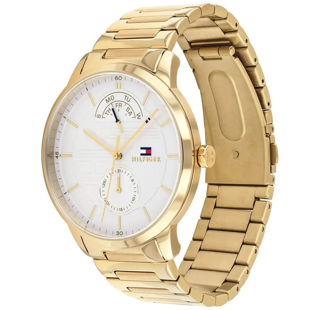Tommy Hilfiger Men's Watch 44mm - 1791609 (Gold) 5