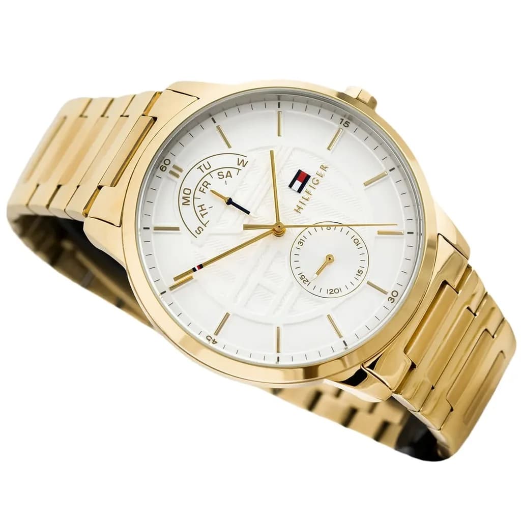 Tommy Hilfiger Men's Watch 44mm - 1791609 (Gold) 8