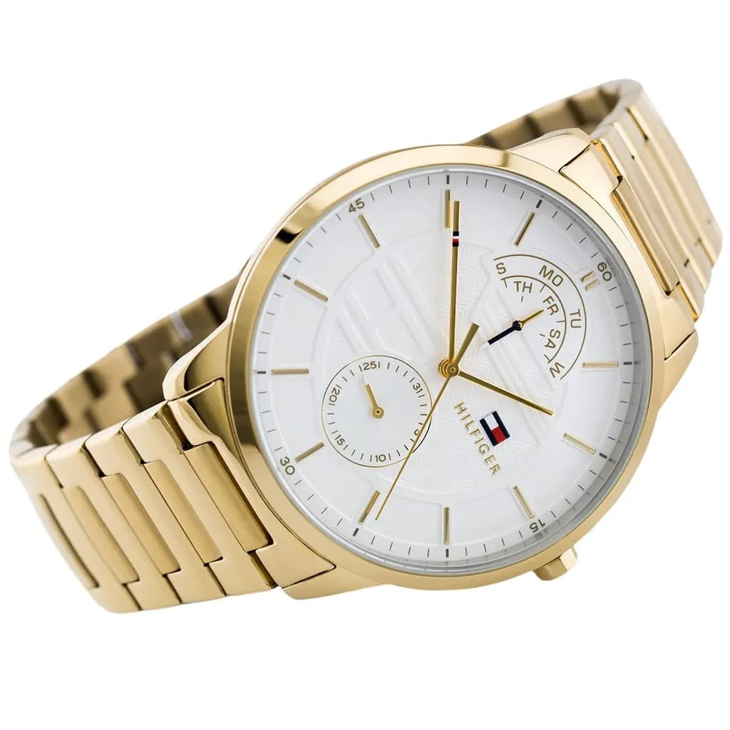 Tommy Hilfiger Men's Watch 44mm - 1791609 (Gold) 9