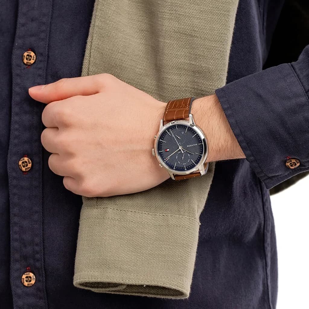 Tommy Hilfiger Men's Watch 44mm - 1710436 (Brown) 7