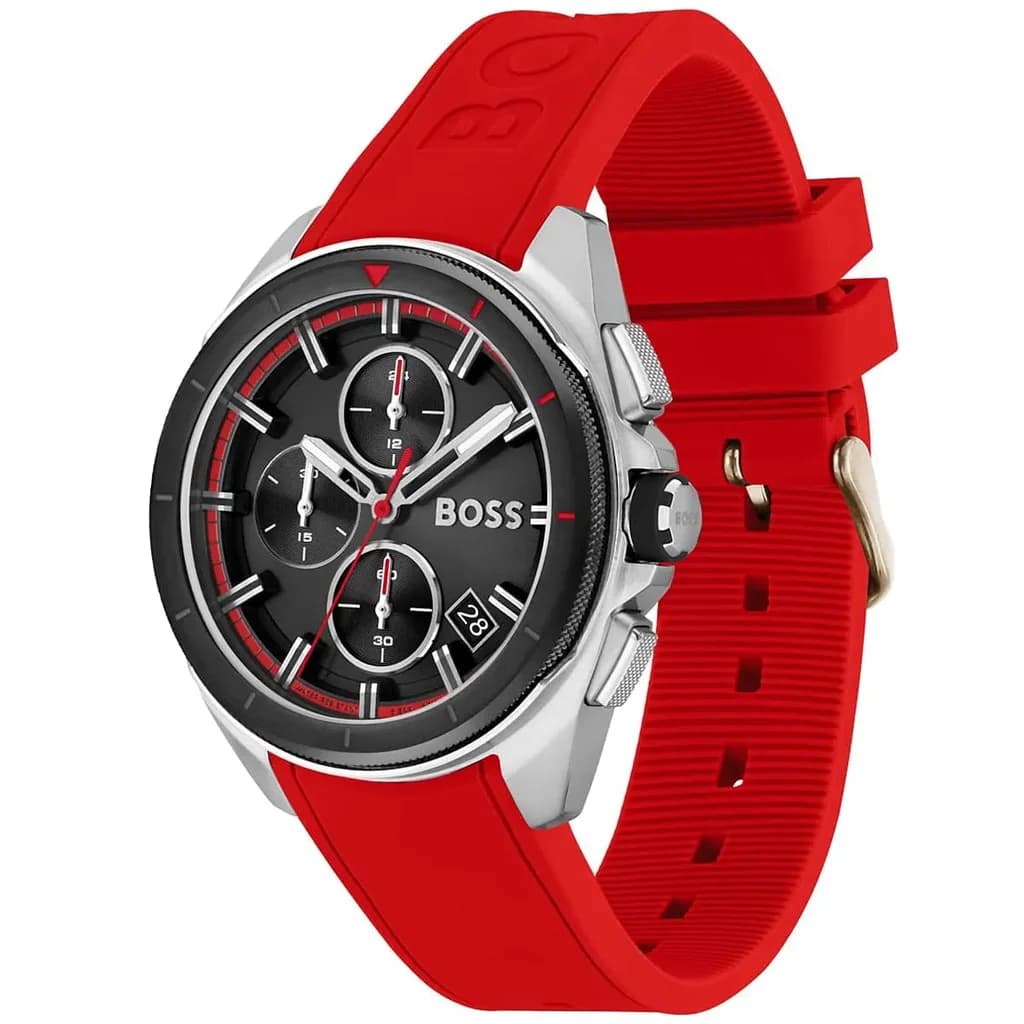 Hugo Boss Men's Watch 44mm - 1513959 (Red) 2