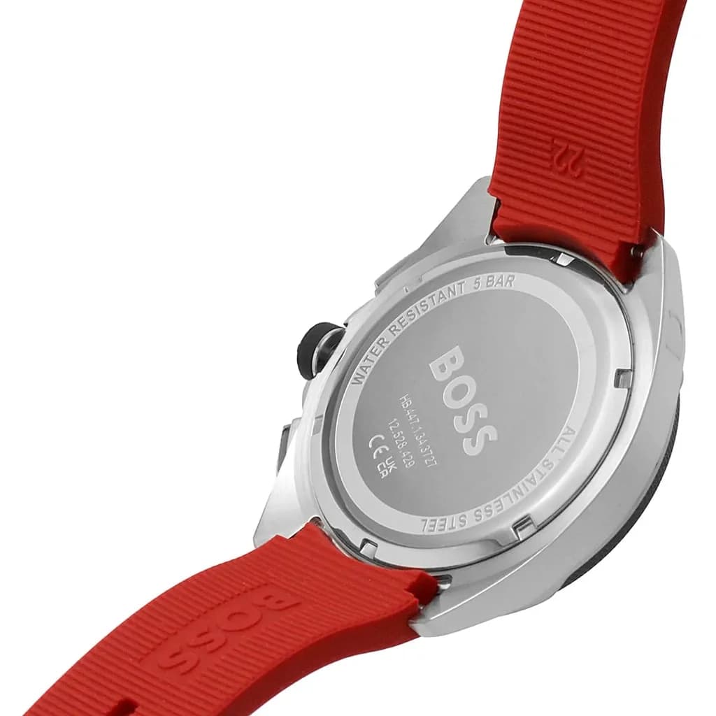 Hugo Boss Men's Watch 44mm - 1513959 (Red) 5