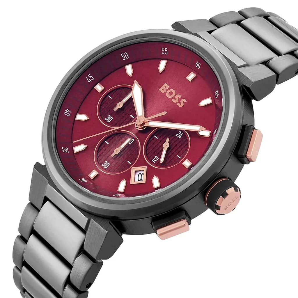 HUGO BOSS Men's Watch 44mm - 1514000 (Silver) 4