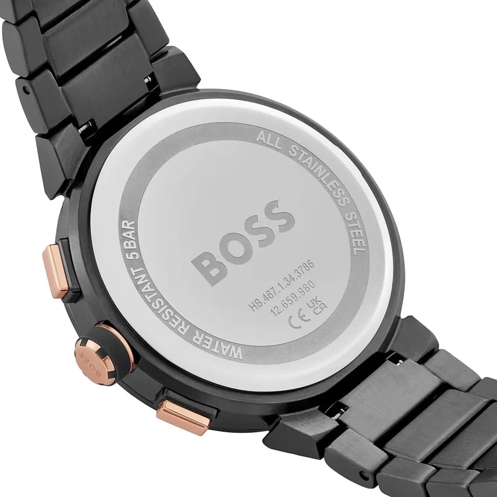 HUGO BOSS Men's Watch 44mm - 1514000 (Silver) 5