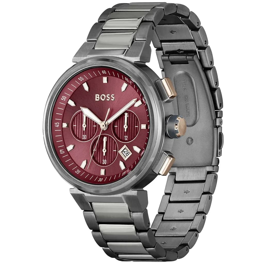 HUGO BOSS Men's Watch 44mm - 1514000 (Silver) 6