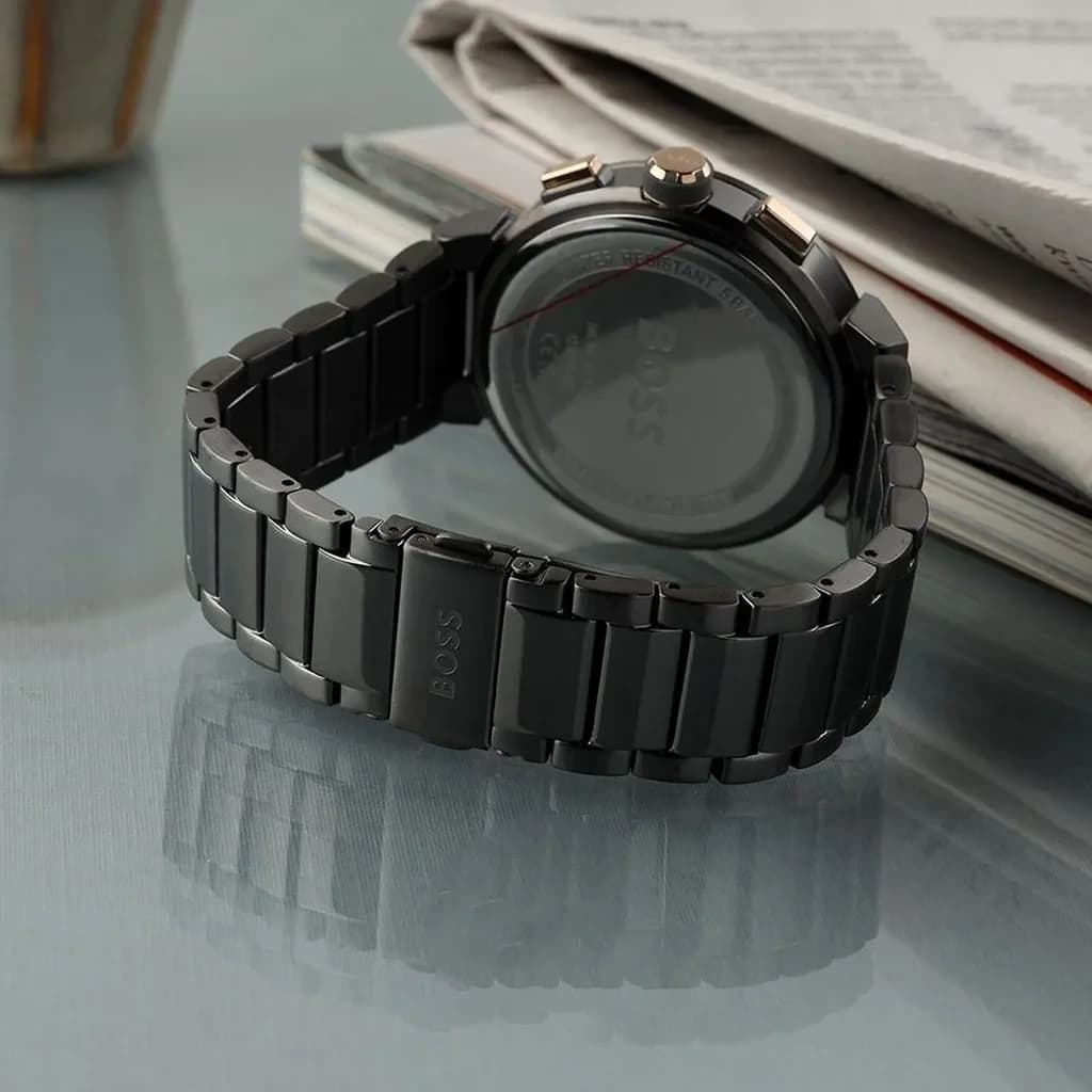 HUGO BOSS Men's Watch 44mm - 1514000 (Silver) 9