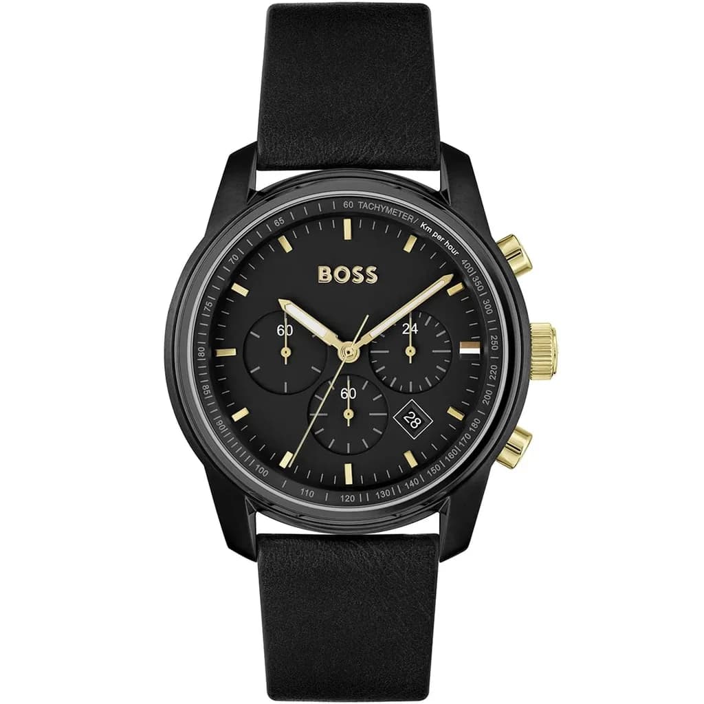 HUGO BOSS Men's Watch 44mm - 1514003 (Black)