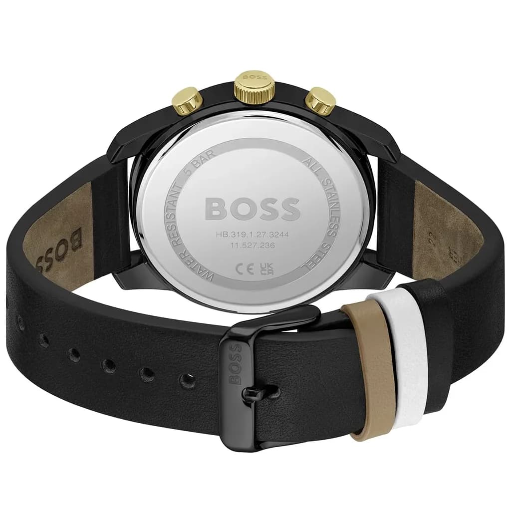 HUGO BOSS Men's Watch 44mm - 1514003 (Black) 3