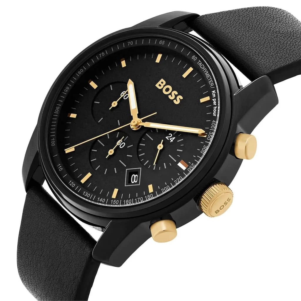 HUGO BOSS Men's Watch 44mm - 1514003 (Black) 4