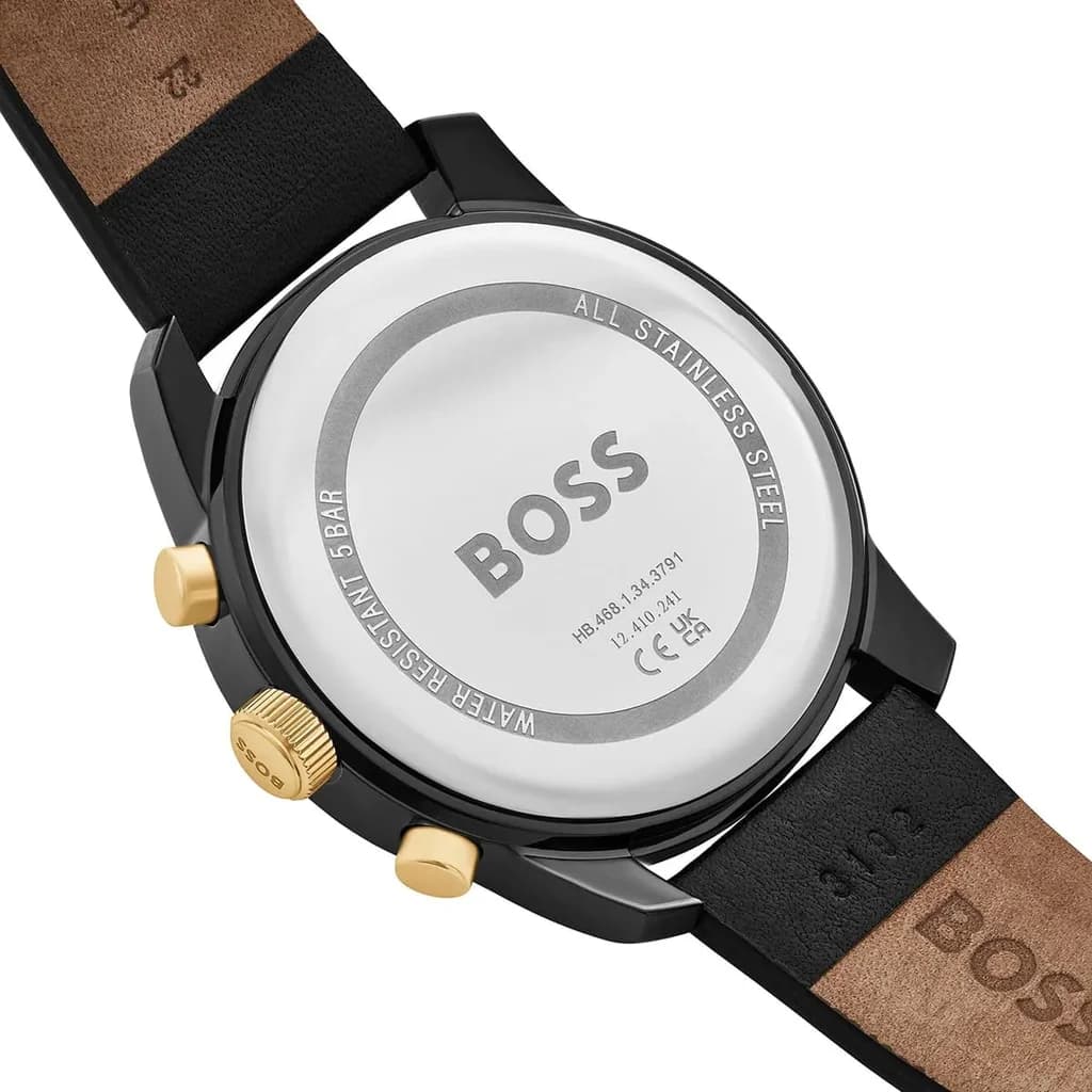 HUGO BOSS Men's Watch 44mm - 1514003 (Black) 6