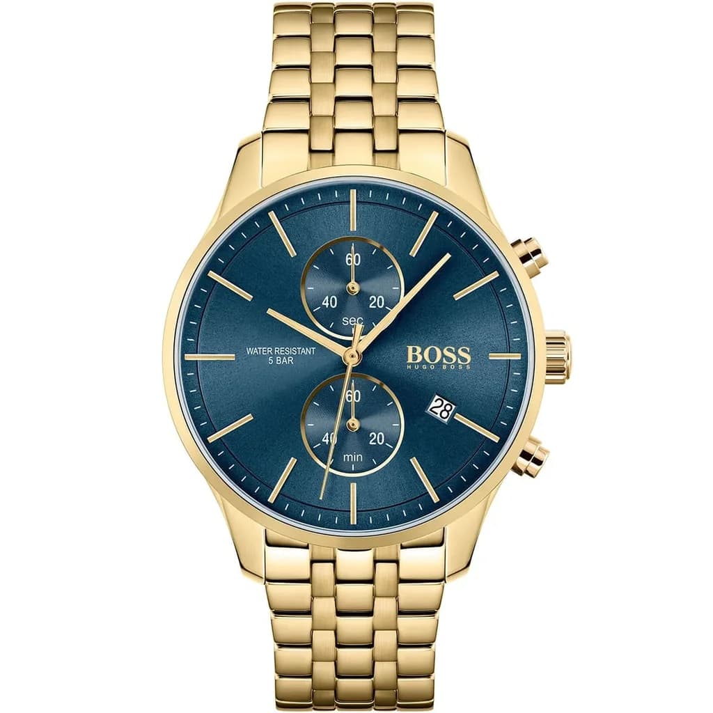 HUGO BOSS Men's Watch 42mm - 1513841 (Gold)