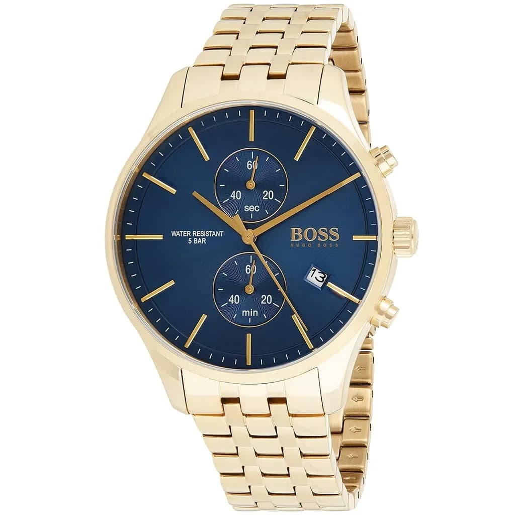 HUGO BOSS Men's Watch 42mm - 1513841 (Gold) 2
