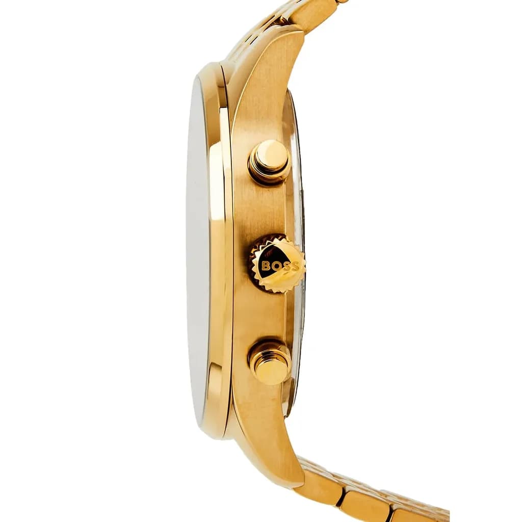 HUGO BOSS Men's Watch 42mm - 1513841 (Gold) 6
